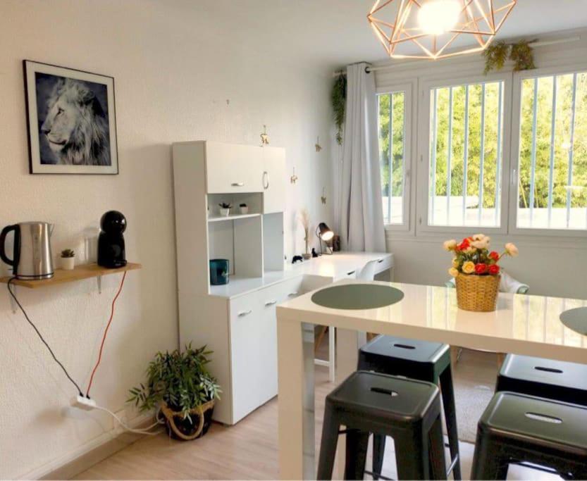 Ferienwohnung Studio Proche Centre Wifi Parking Montpellier Exterior foto